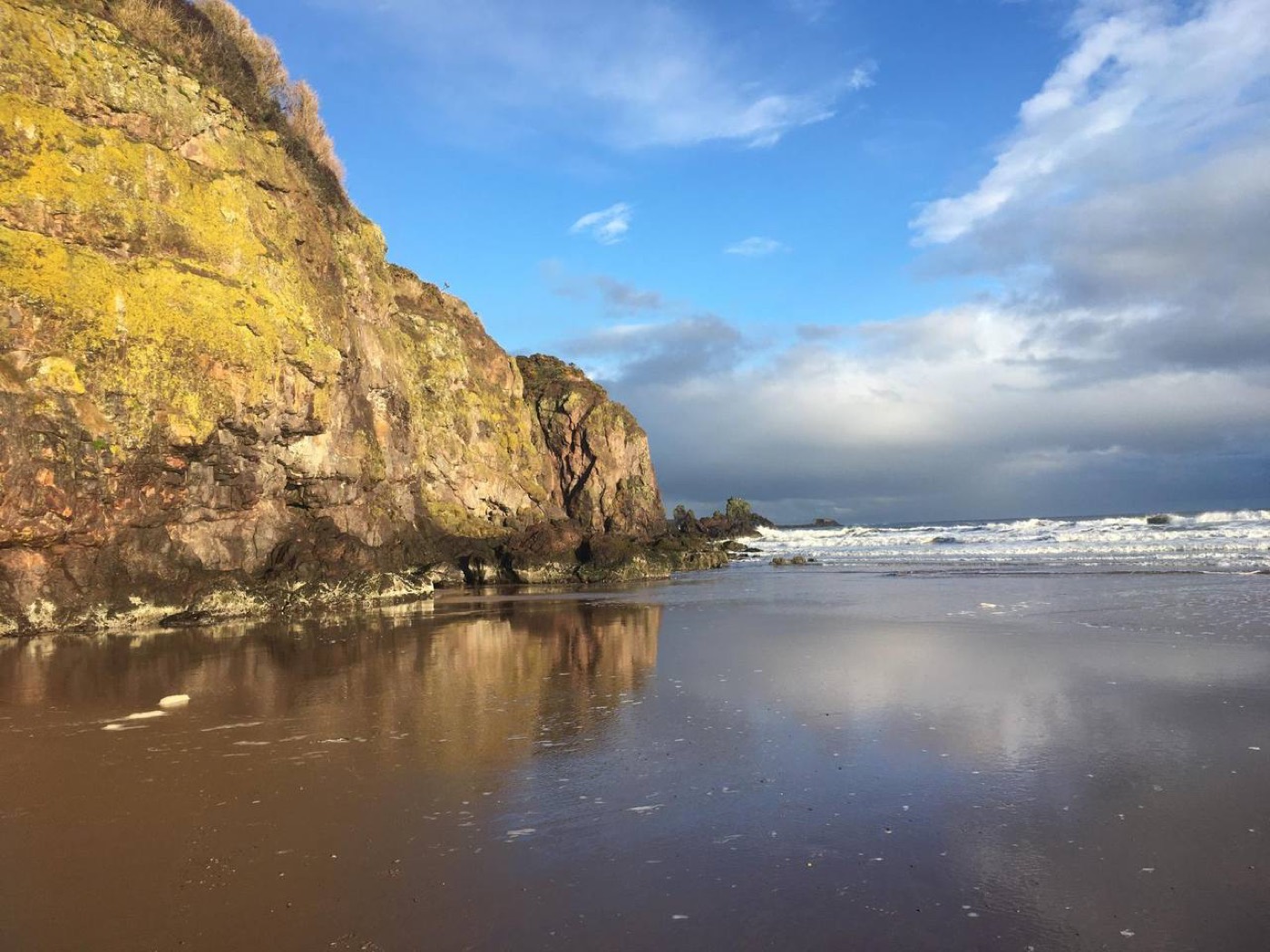 North end of Lunan Bay